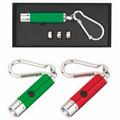 Metal Carabiner LED key chain light